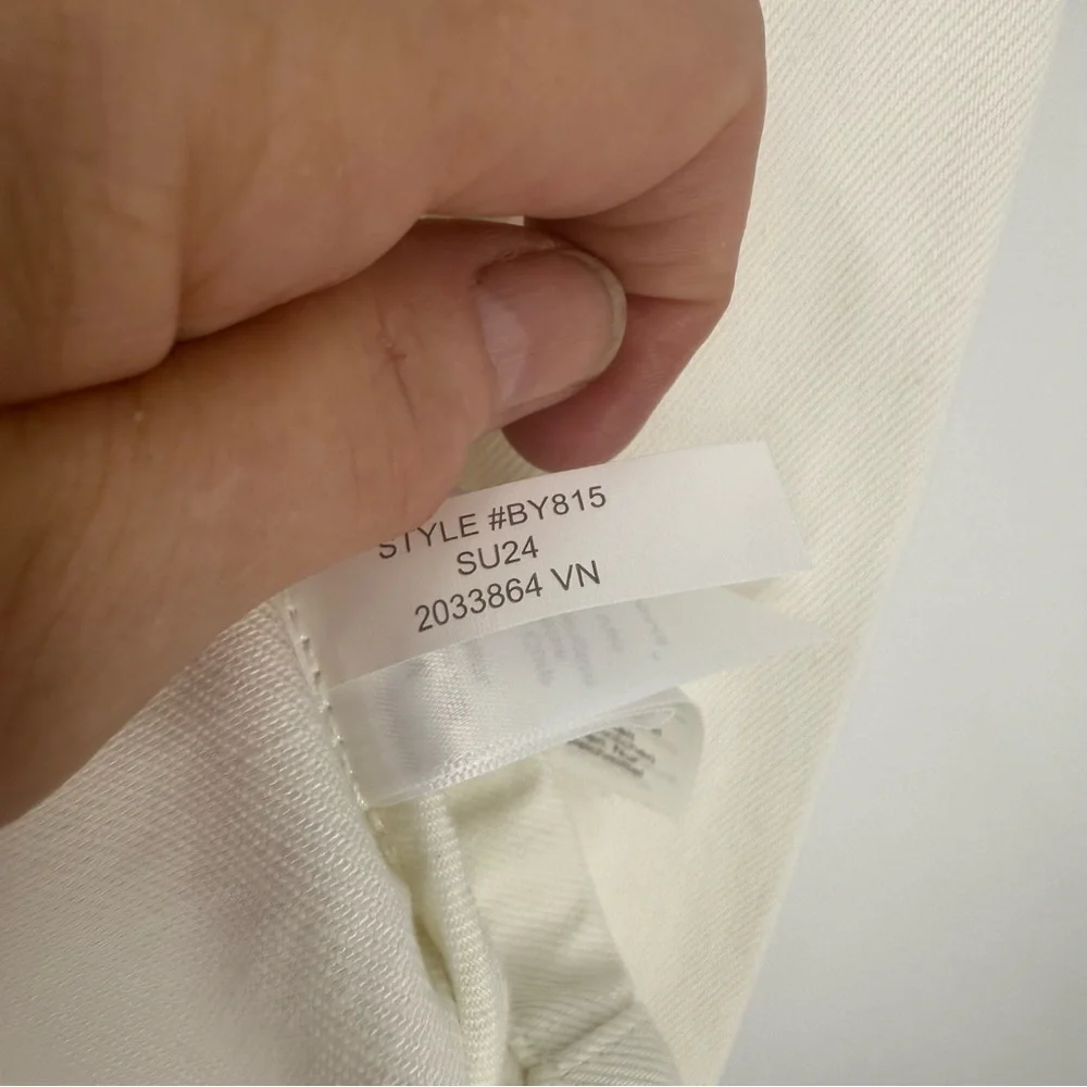 J. Crew Women's Ivory Blazer with Gold Buttons